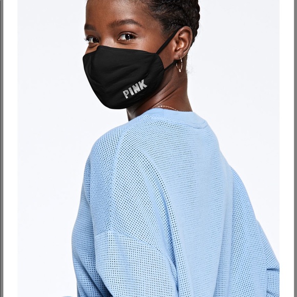 Lot Of 3 Pink By Victoria’s Secret Reusable Mask - Picture 2 of 3